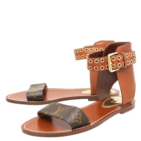 passenger flat sandal louis vuitton|Louis Vuitton sandals monogram.